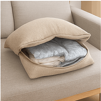 クッション収納